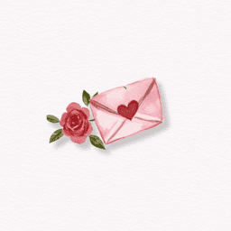 Letter and Rose